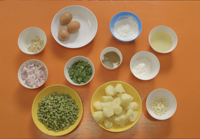 Pea Patties Ingredients